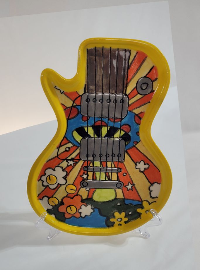 Shrooms Guitar Plate