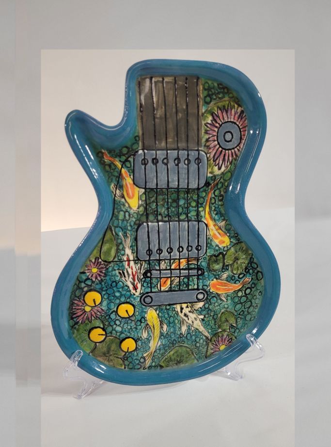 Koi Guitar Plate